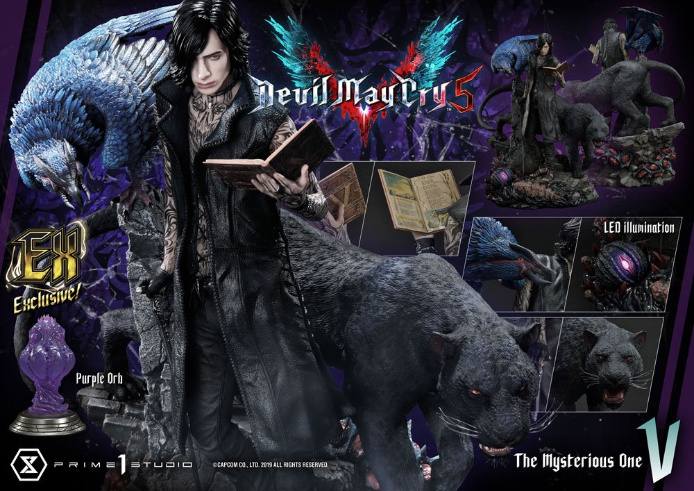 Devil May Cry 5 Statues 1/4 V & V Exclusive 58 cm Assortment (3) P054450