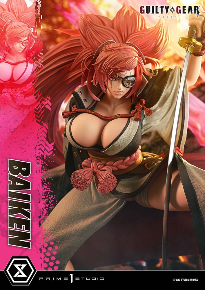 Guilty Gear Strive Ultimate Premium Masterline Series Statue 1/4 Baiken Bonus Version 80 cm P068518