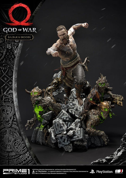 God of War (2018) Statue Baldur & Broods 62 cm P054467