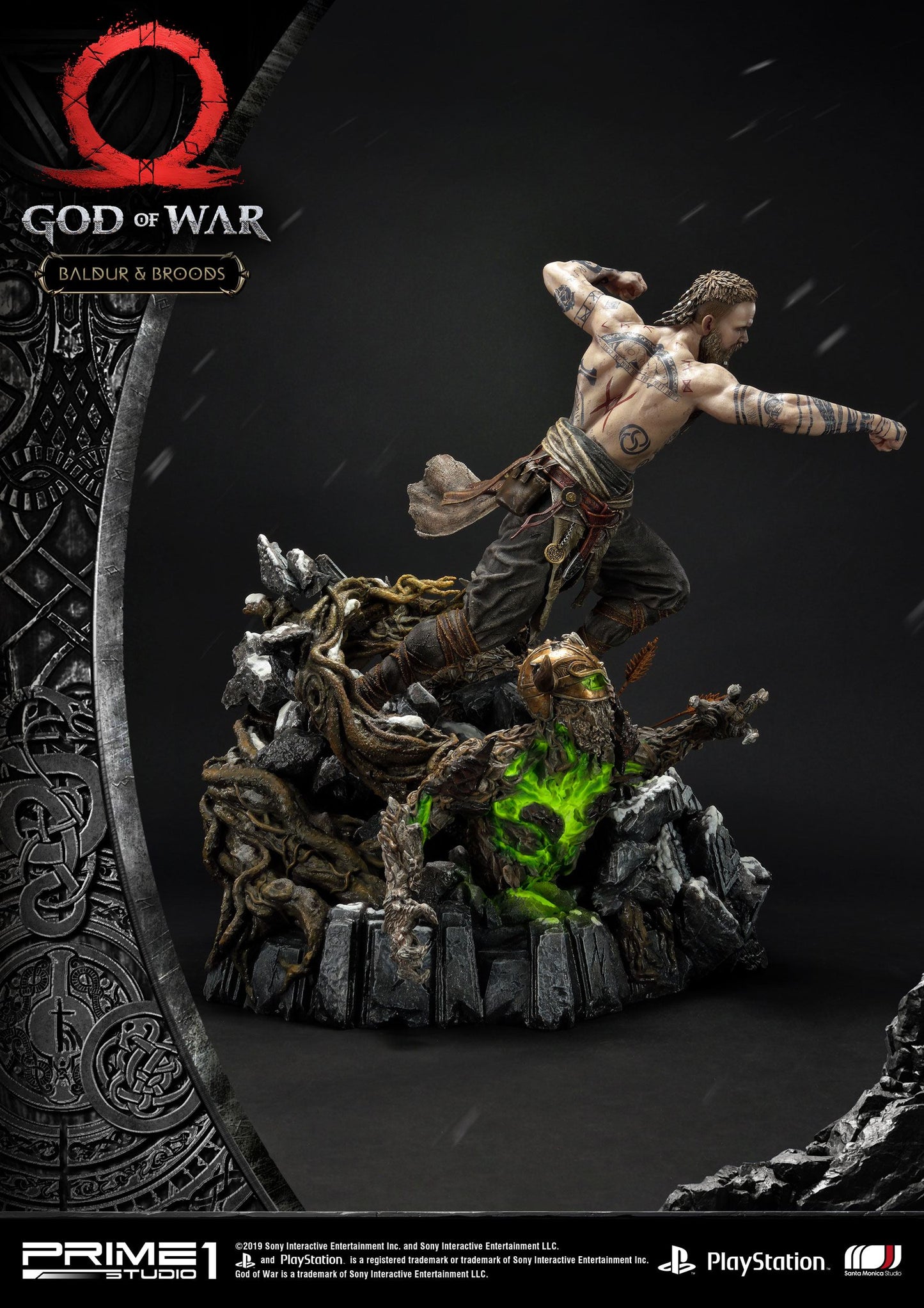God of War (2018) Statue Baldur & Broods 62 cm P054467