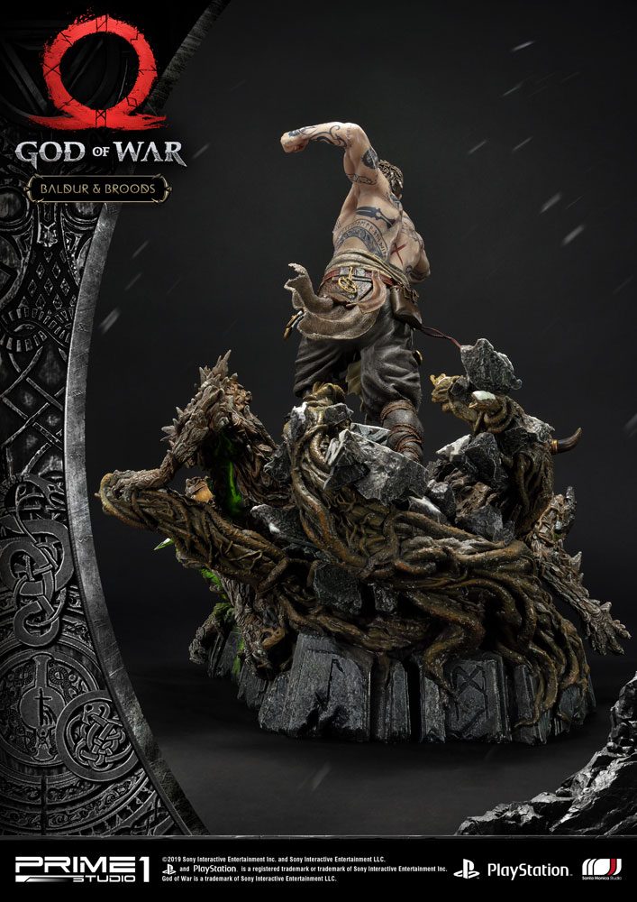 God of War (2018) Statue Baldur & Broods 62 cm P054467