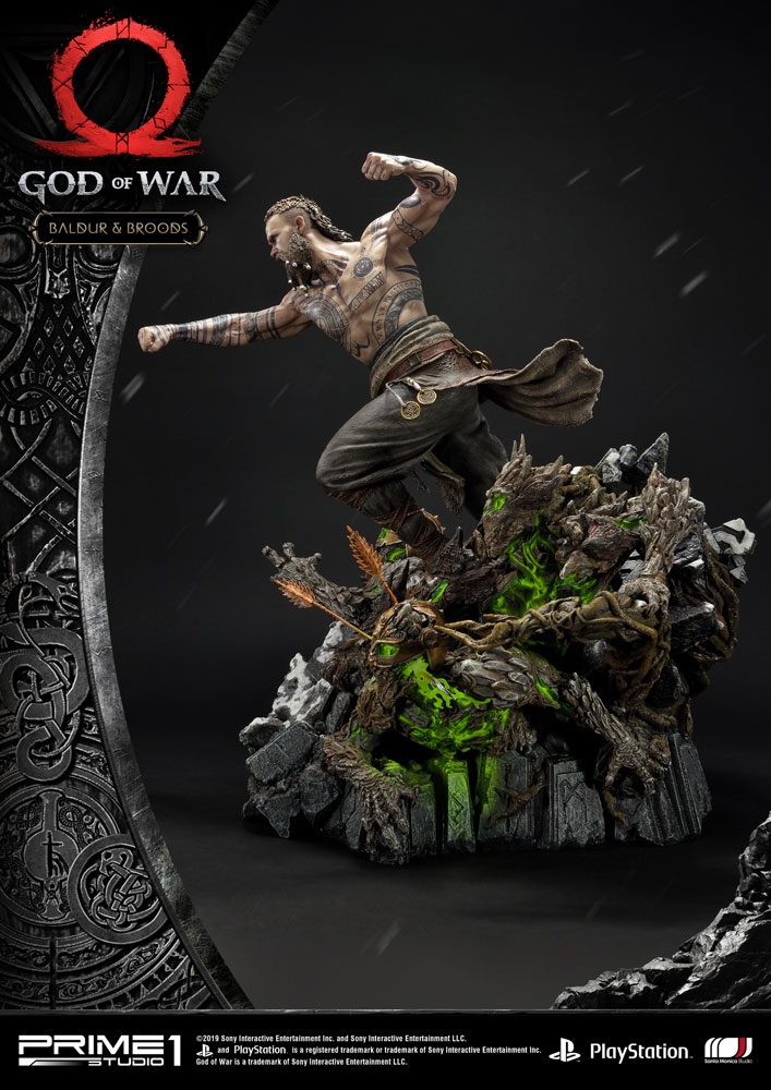 God of War (2018) Statue Baldur & Broods 62 cm P054467
