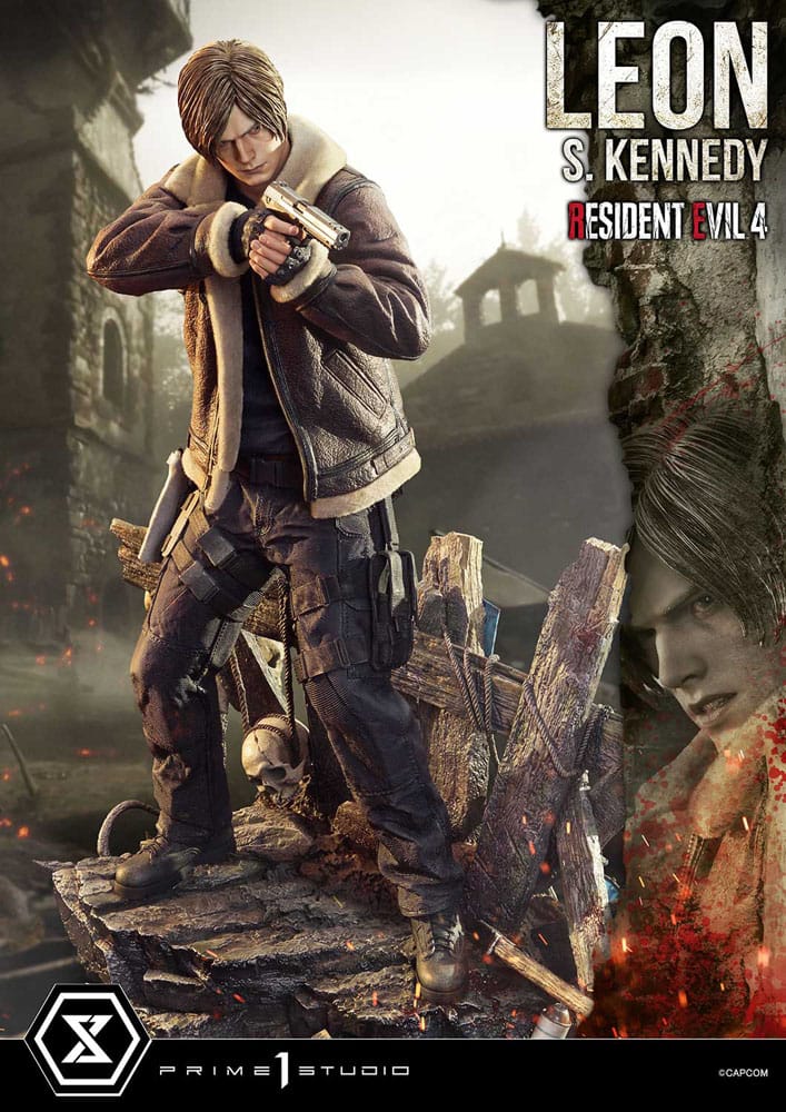 Resident Evil 4 Ultimate Premium Masterline Series Statue 1/4 Leon S. Kennedy 64 cm P054491