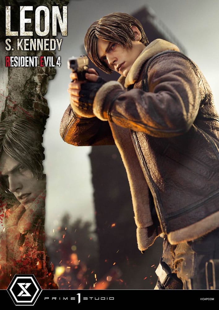 Resident Evil 4 Ultimate Premium Masterline Series Statue 1/4 Leon S. Kennedy 64 cm P054491
