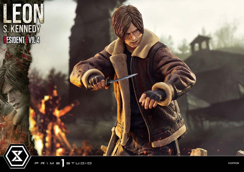 Resident Evil 4 Ultimate Premium Masterline Series Statue 1/4 Leon S. Kennedy 64 cm P054491