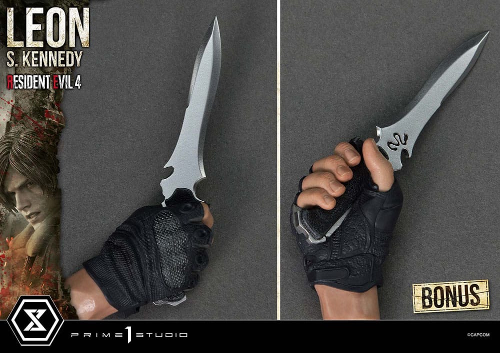 Resident Evil 4 Ultimate Premium Masterline Series Statue 1/4 Leon S. Kennedy Bonus Ver. 64 cm P054492