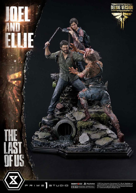 The Last of Us Part I Ultimate Premium Masterline Series Statue Joel & Ellie Deluxe Version (The Last of Us Part I) 73 cm P054496