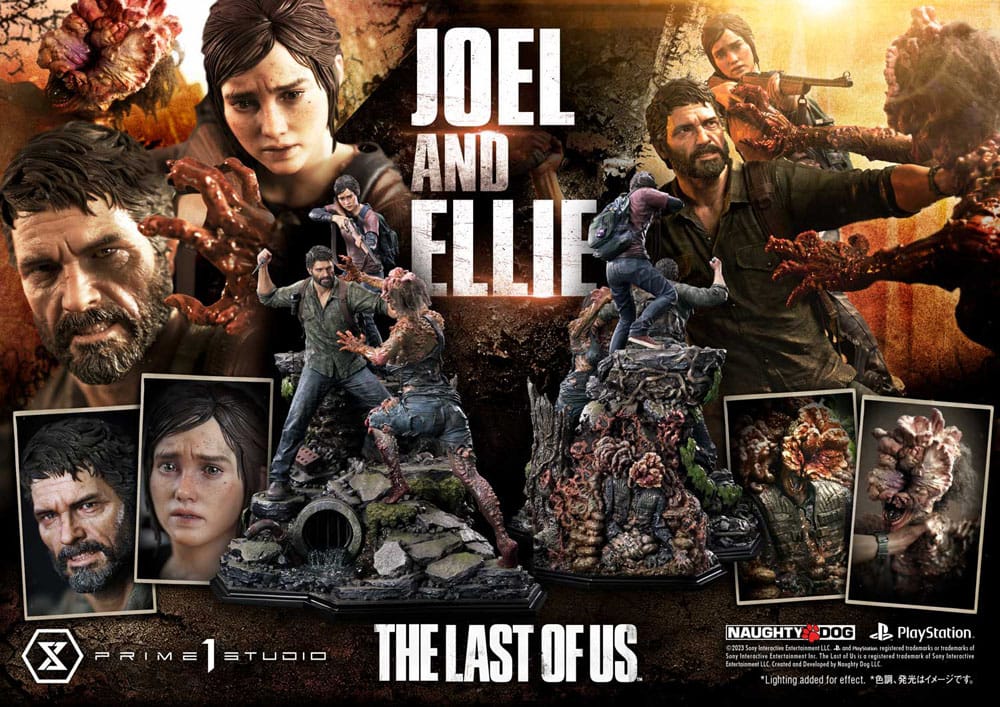 The Last of Us Part I Ultimate Premium Masterline Series Statue Joel & Ellie Deluxe Version (The Last of Us Part I) 73 cm P054496