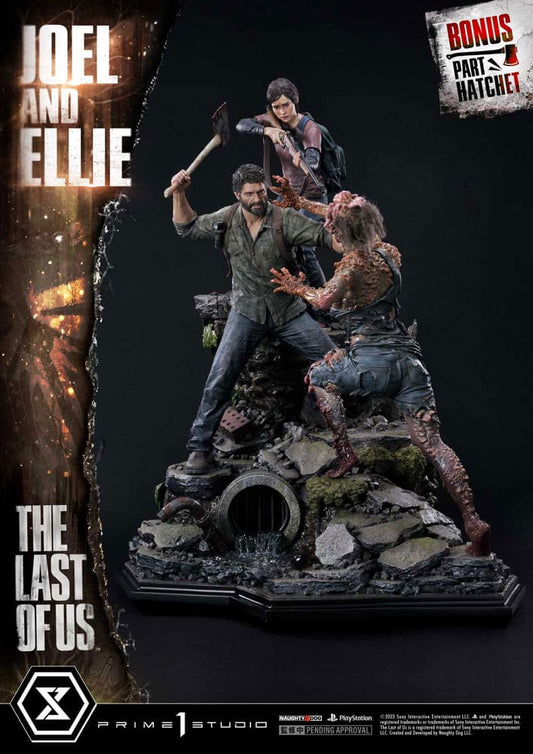 The Last of Us Part I Ultimate Premium Masterline Series Statue Joel & Ellie Deluxe Bonus Version (The Last of Us Part I) 73 cm P054497