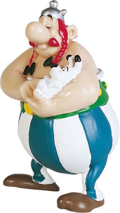 Asterix Figure Obelix with Dogmatix 8 cm P054511