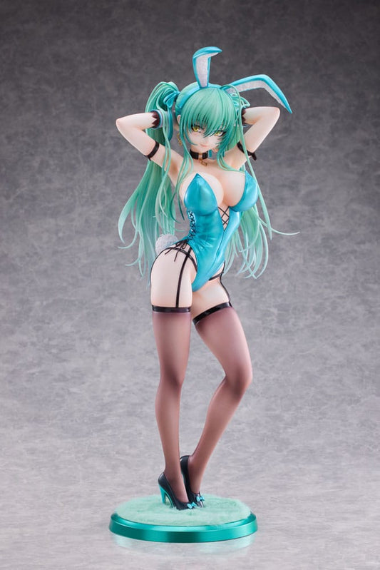 Original Character PVC Statue 1/4 Green Twin Tail Bunny-chan 43 cm P054571
