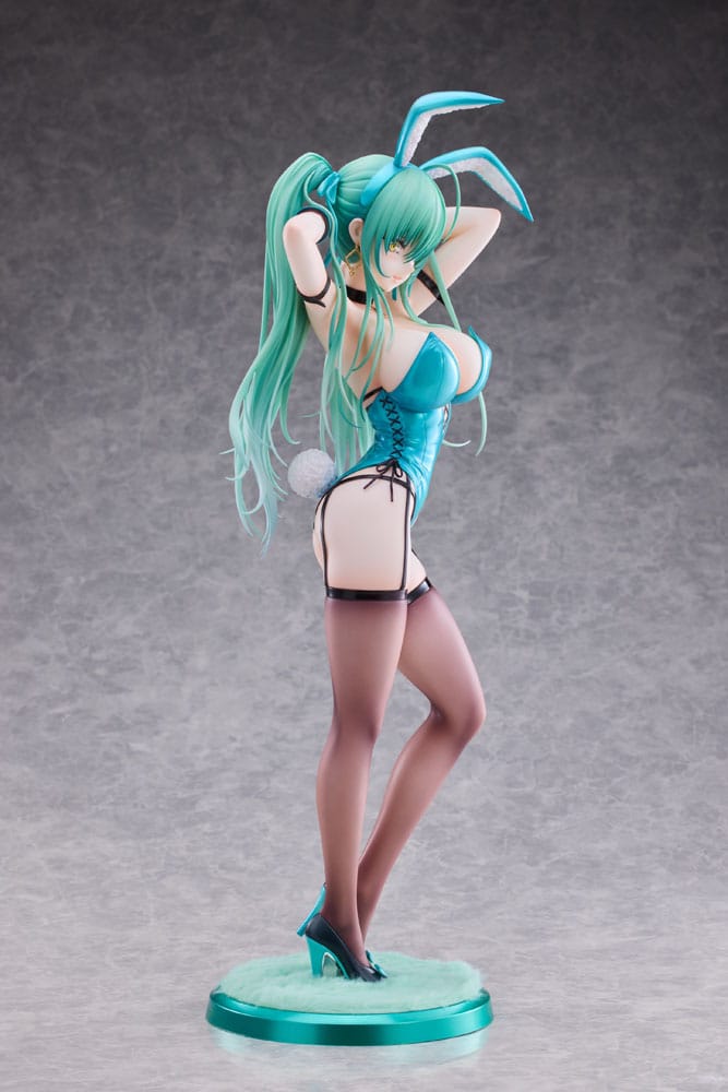 Original Character PVC Statue 1/4 Green Twin Tail Bunny-chan 43 cm P054571