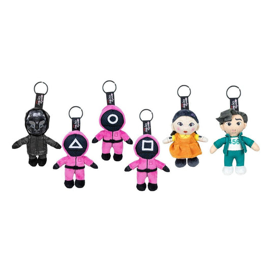 Squid Game Plush Keychains All Stars 12 cm Assortment (24) P054707