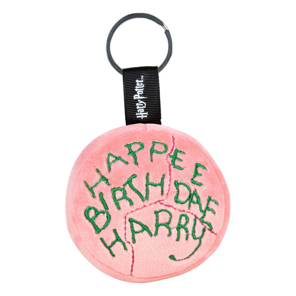 Harry Potter Plush Keychain with metal ring Happee Birthdae Harry Cake 10 cm P054774