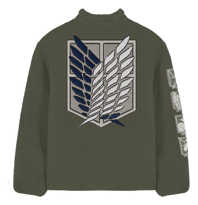 Attack On Titan Sherpa Jacket Logo Size XXL P076607