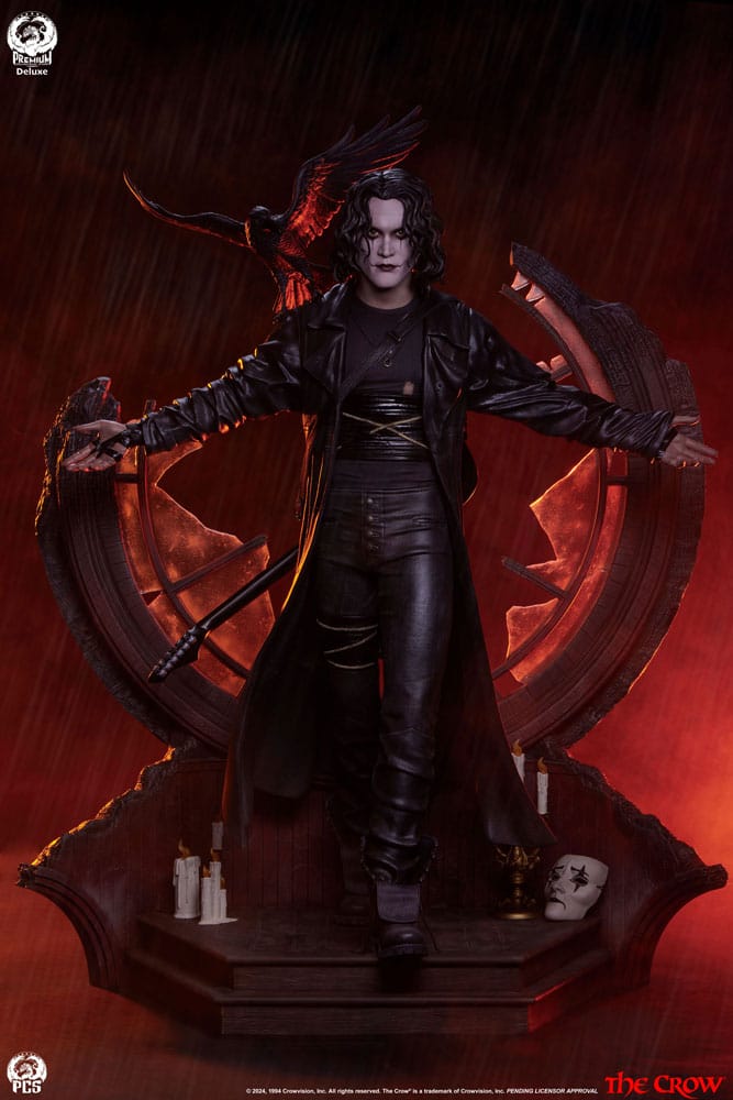 The Crow Epic Series Statue 1/3 Crow Deluxe Edition 66 cm P055235