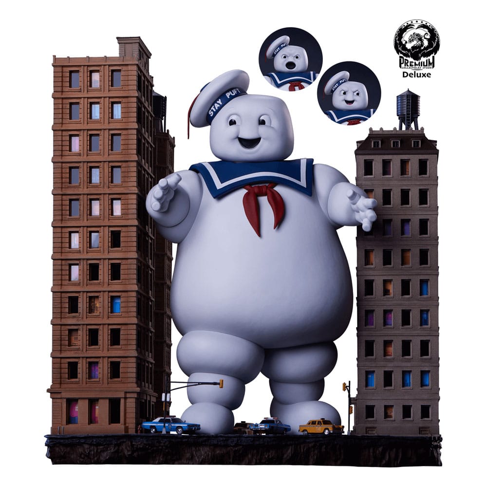 The Ghostbusters Diorama Statue Stay Puft Marshmallow Man Deluxe Edition 74 cm P055238
