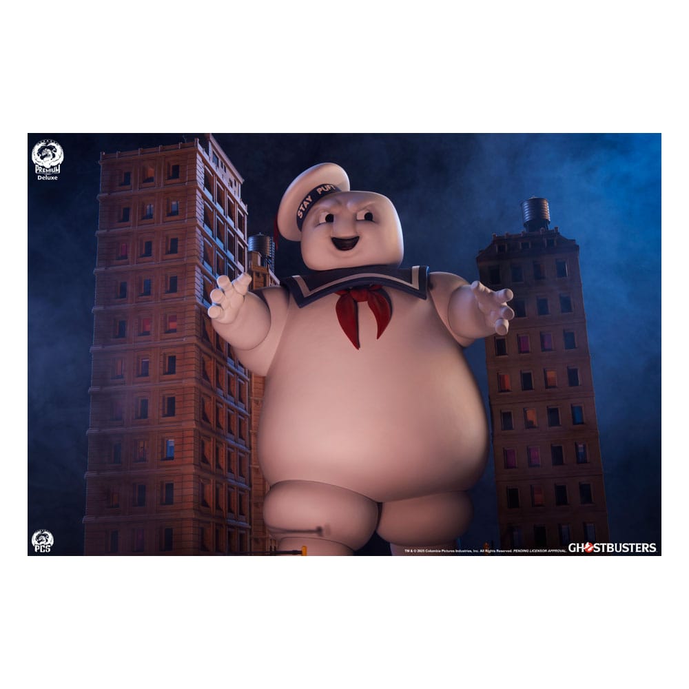 The Ghostbusters Diorama Statue Stay Puft Marshmallow Man Deluxe Edition 74 cm P055238