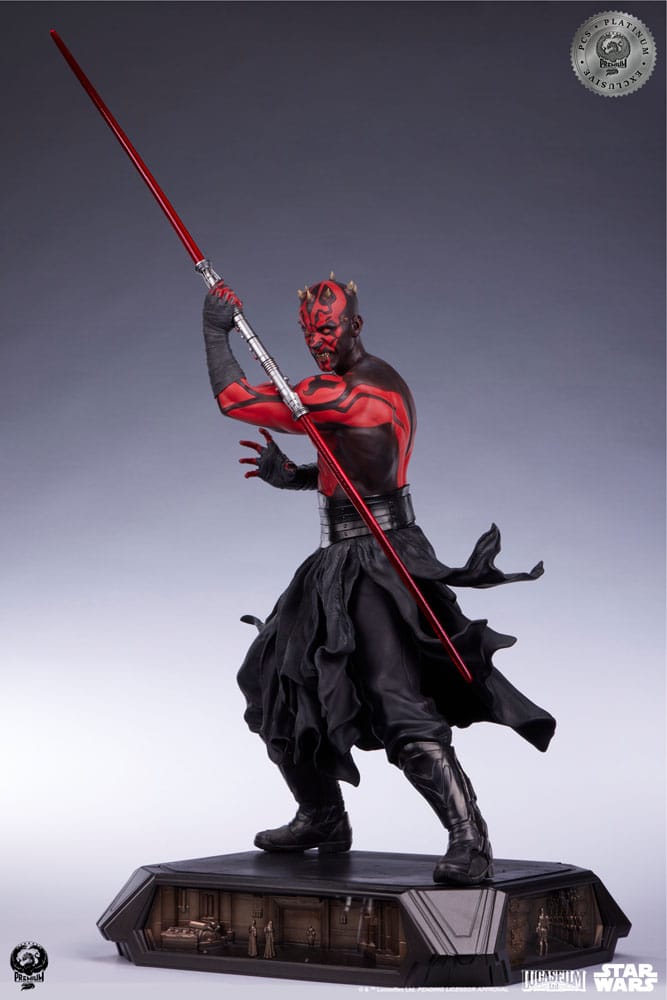 Star Wars Epic Series Statue 1/3 Darth Maul Platinum Exclusive 86 cm P055264