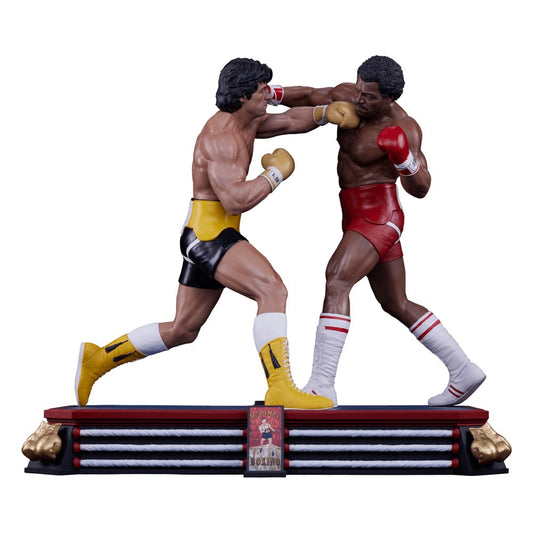 Rocky III Diorama 1/4 Statue Rocky Balboa  & Apollo Creed 48 cm P055266