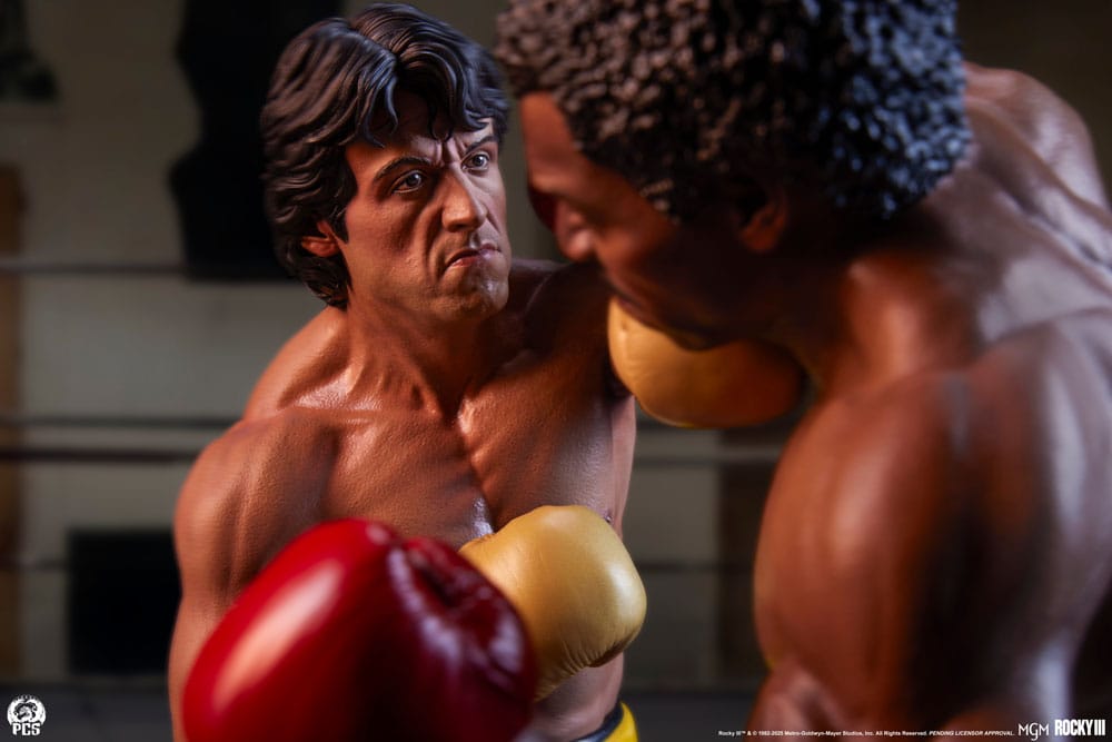 Rocky III Diorama 1/4 Statue Rocky Balboa  & Apollo Creed 48 cm P055266