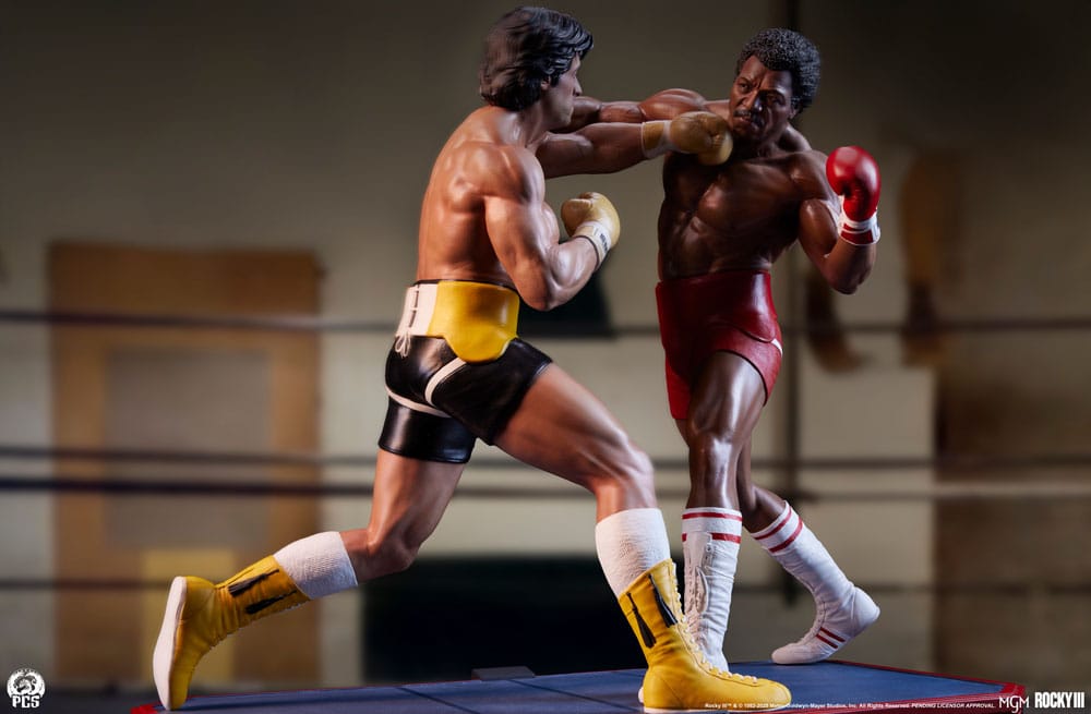 Rocky III Diorama 1/4 Statue Rocky Balboa  & Apollo Creed 48 cm P055266