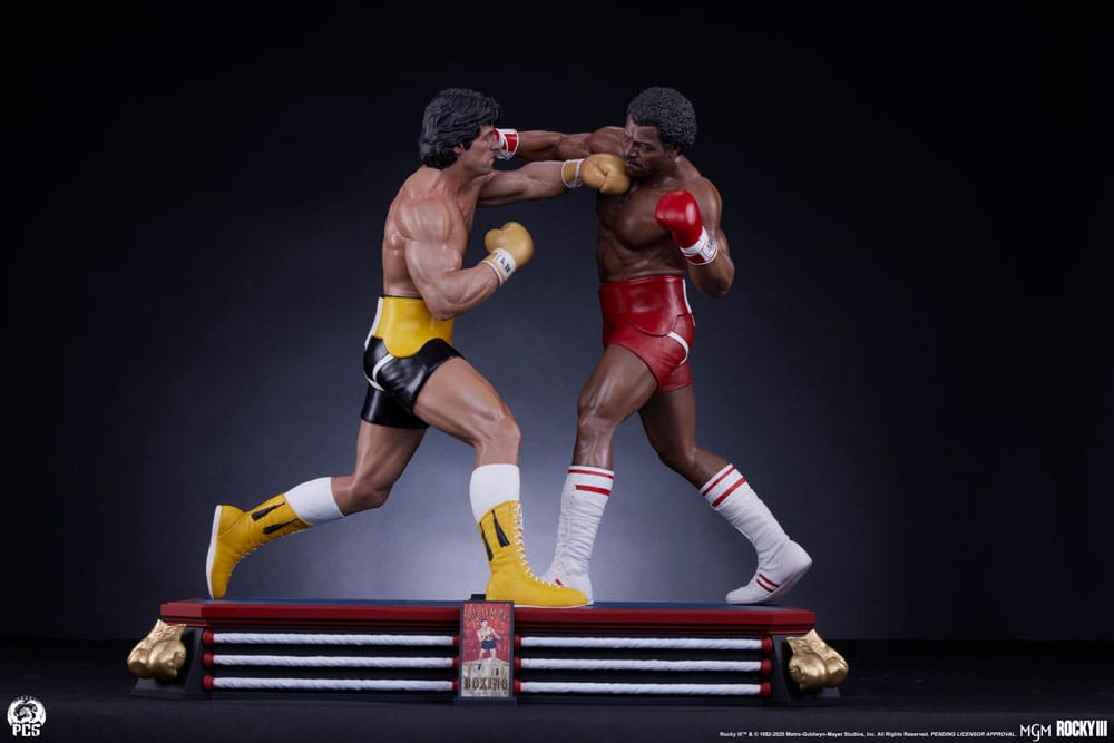 Rocky III Diorama 1/4 Statue Rocky Balboa  & Apollo Creed 48 cm P055266