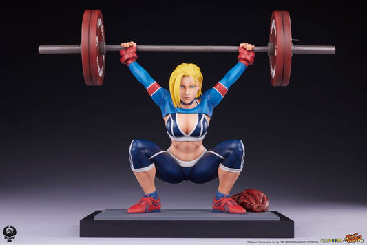 Street Fighter Premier Series Statue 1/4 Cammy: Powerlifting SF6 41 cm P055267