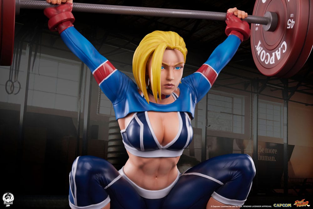 Street Fighter Premier Series Statue 1/4 Cammy: Powerlifting SF6 41 cm P055267