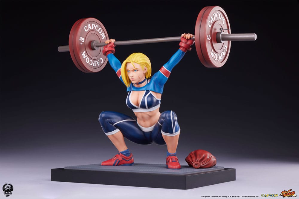 Street Fighter Premier Series Statue 1/4 Cammy: Powerlifting SF6 41 cm P055267