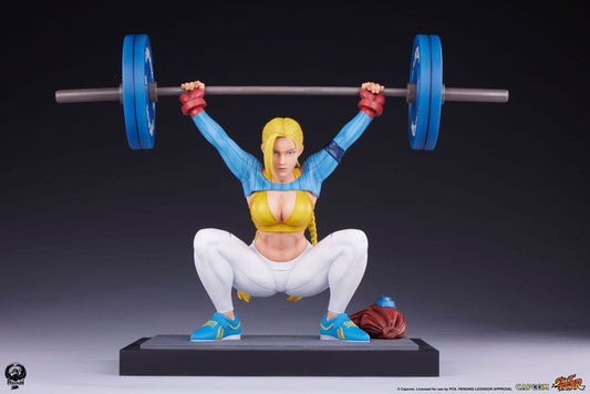 Street Fighter Premier Series Statue 1/4 Cammy: Powerlifting Alpha 41 cm P055268
