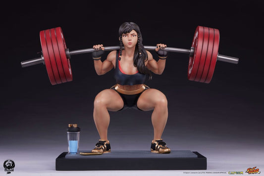Street Fighter Premier Series Statue 1/4 Chun-Li Powerlifting (Battle Edition) 37 cm P055272