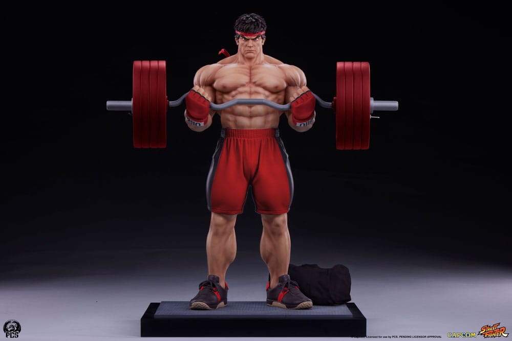 Street Fighter Premier Series Statue 1/4 Ryu: Powerlifting 53 cm P055274