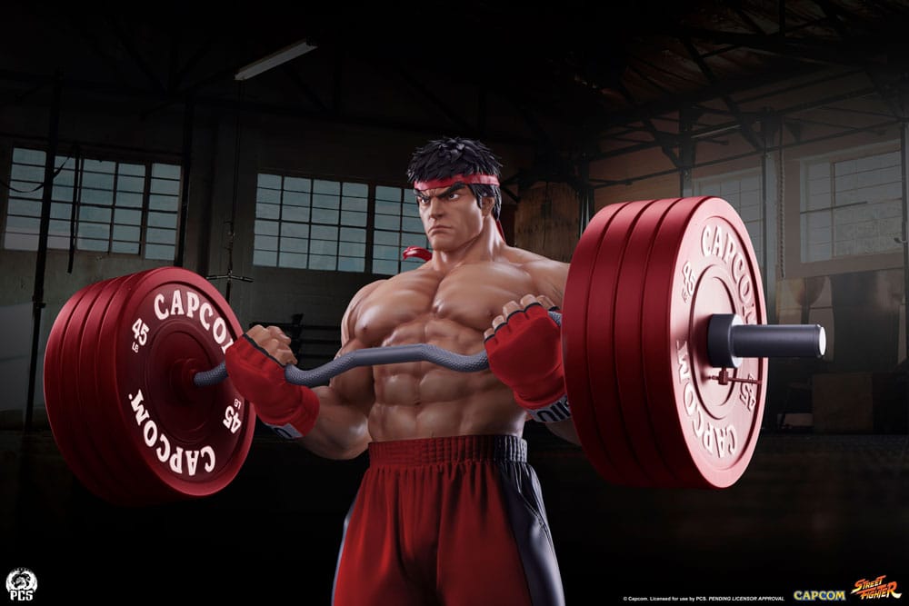 Street Fighter Premier Series Statue 1/4 Ryu: Powerlifting 53 cm P055274