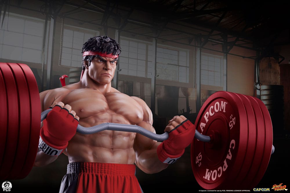 Street Fighter Premier Series Statue 1/4 Ryu: Powerlifting 53 cm P055274