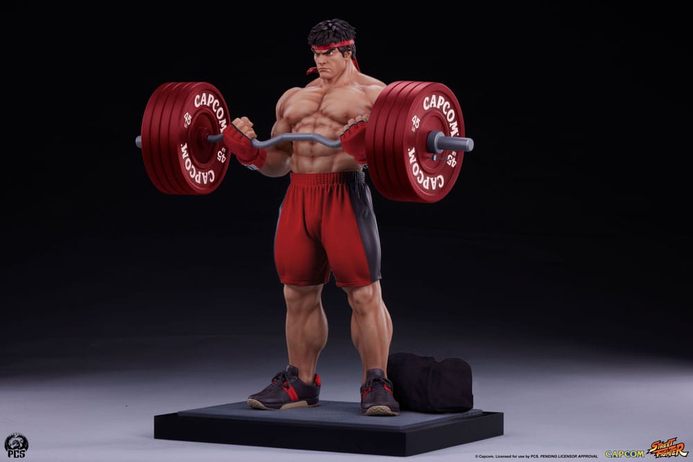 Street Fighter Premier Series Statue 1/4 Ryu: Powerlifting 53 cm P055274