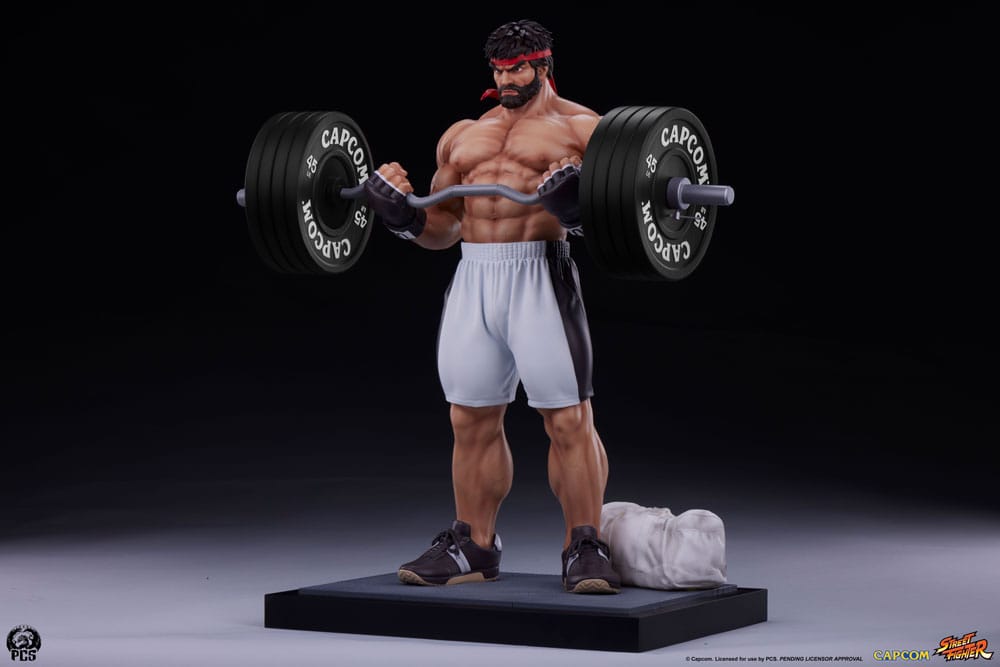 Street Fighter Premier Series Statue 1/4 Ryu Battle Edition: Powerlifting 53 cm P055275