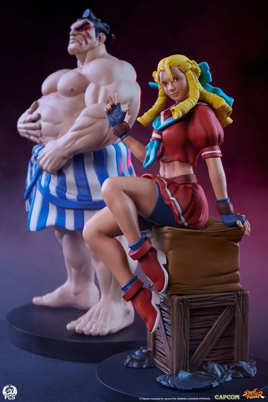 Street Fighter Street Jam Statuen 1/10 Karin & E. Honda P055277