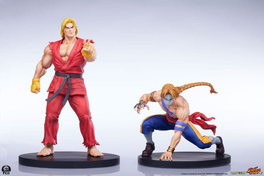 Street Fighter Street Jam Statuen 1/10 Ken & Vega Set P055278