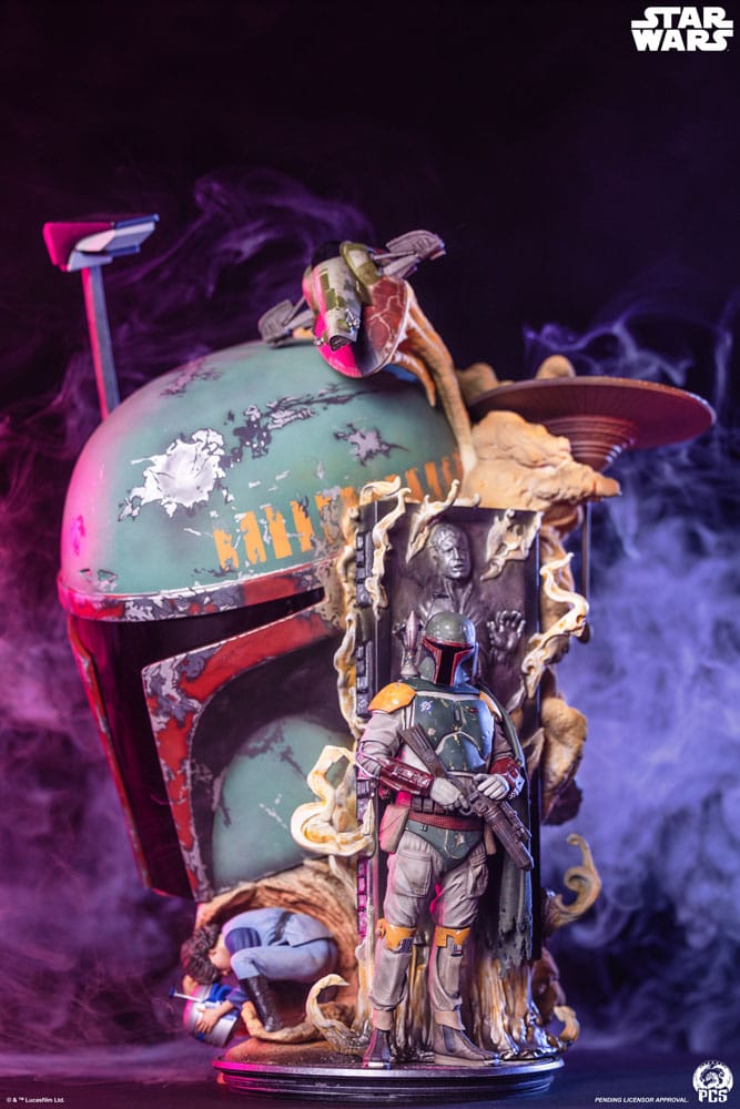 Star Wars The Empire Strikes Back Fine Art Bust Boba Fett 50 cm P066474