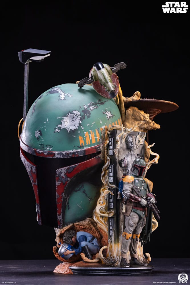 Star Wars The Empire Strikes Back Fine Art Bust Boba Fett 50 cm P066474