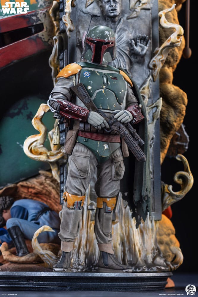 Star Wars The Empire Strikes Back Fine Art Bust Boba Fett 50 cm P066474