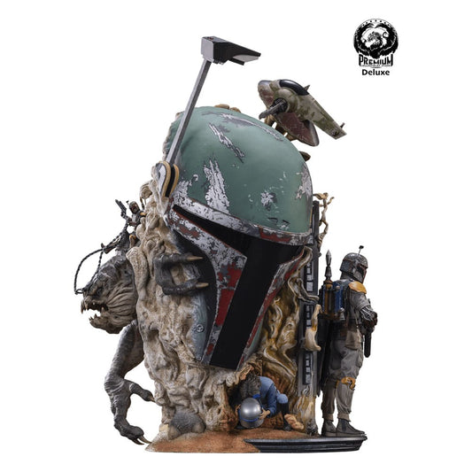 Star Wars The Empire Strikes Back Fine Art Bust Boba Fett Deluxe Edition 50 cm P066475