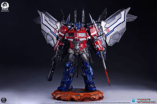 Transformers Museum Scale Statue Optimus Prime Jet Convoy Edition 87 cm P055281