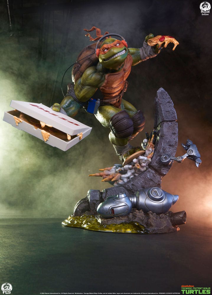 Teenage Mutant Ninja Turtles Statue 1/3 Michelangelo Deluxe Edition 67 cm P055292
