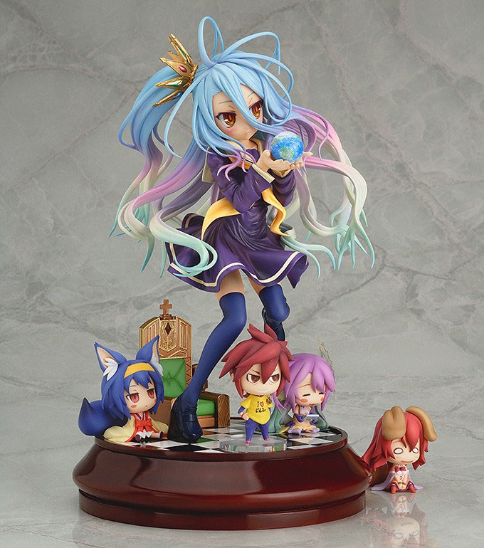 NO GAME NO LIFE STATUE 1/7 SHIRO 20 CM