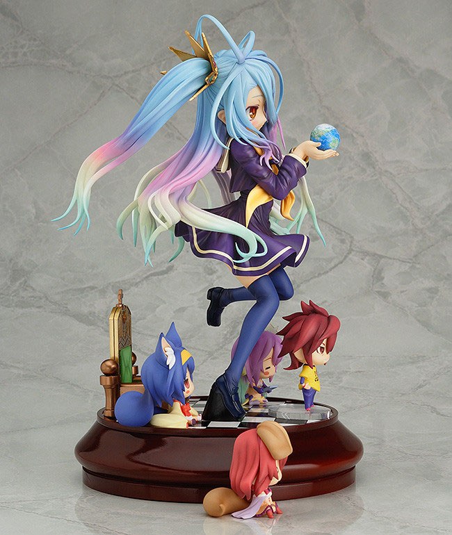 NO GAME NO LIFE STATUE 1/7 SHIRO 20 CM