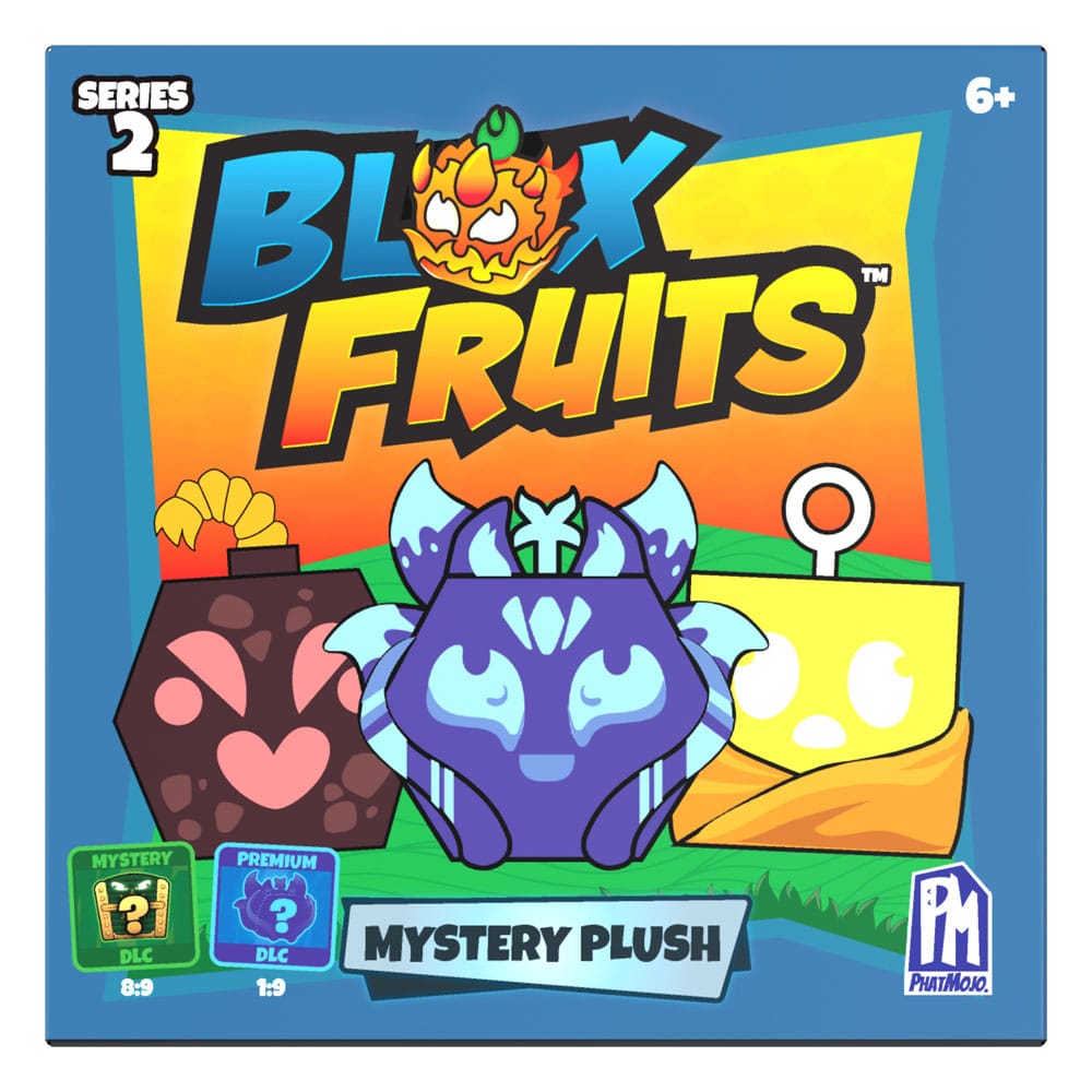 Blox Fruits Plush Figures 10 cm Mystery Plush Series 2 Display (9) P055381