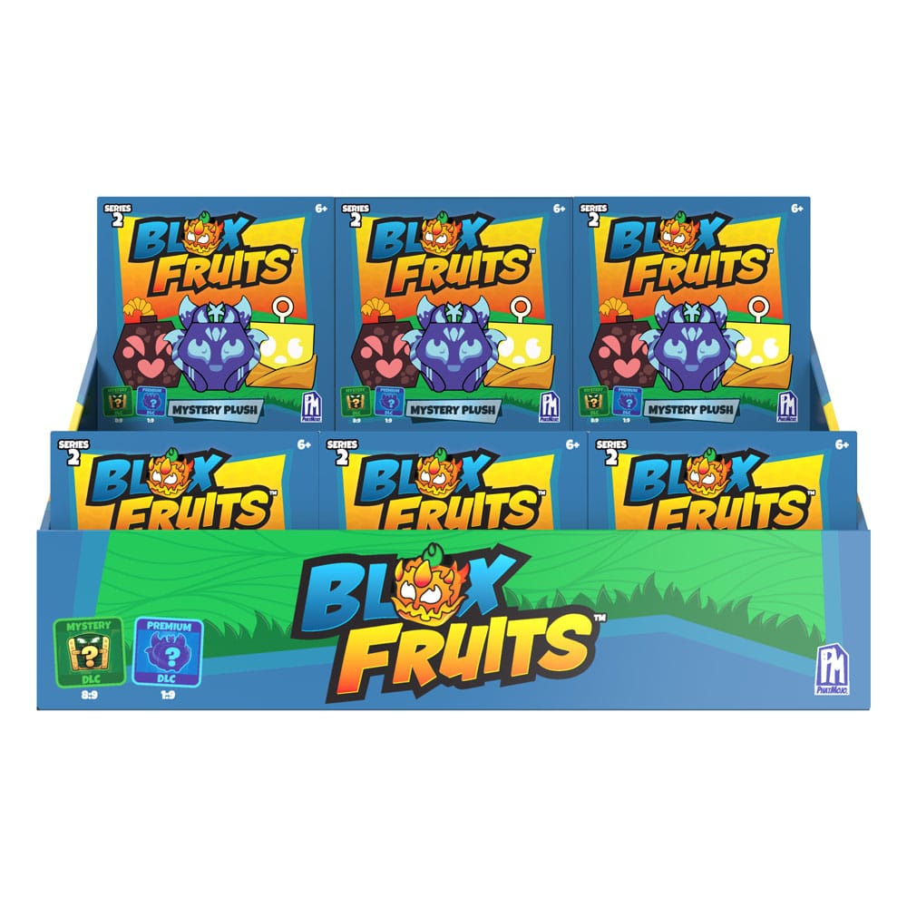 Blox Fruits Plush Figures 10 cm Mystery Plush Series 2 Display (9) P055381