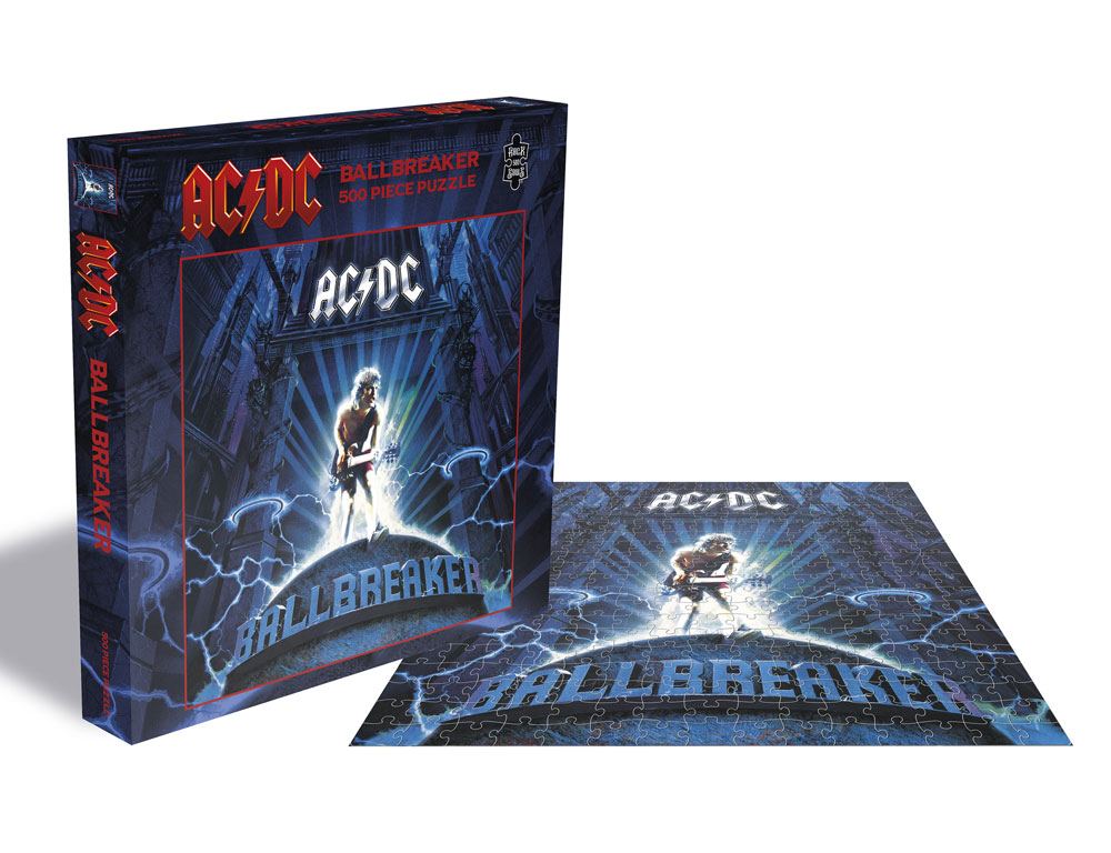 AC/DC Rock Saws Jigsaw Puzzle Ballbreaker (500 pieces) P055421